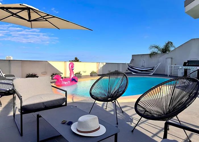 St Julians Hillside With Pool * Is-Swieqi