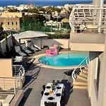 Willa St Julians Hillside With Pool